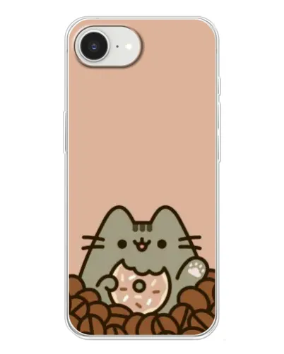Чехол для iPhone 16e с картинкой «Кофейный Пушин»