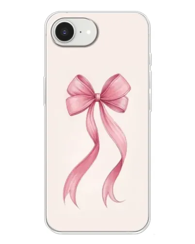 Чехол для iPhone 16e с картинкой «Розовый бант» Чехол для iPhone 16e с картинкой «Розовый бант»