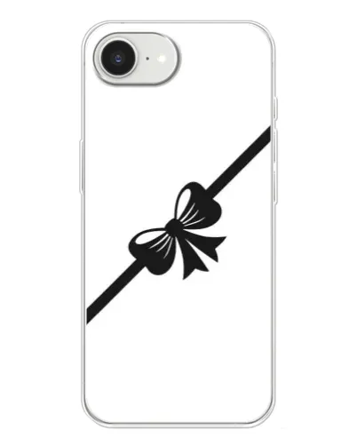 Чехол для iPhone 16e с картинкой «Диагональный бант» Чехол для iPhone 16e с картинкой «Диагональный бант»