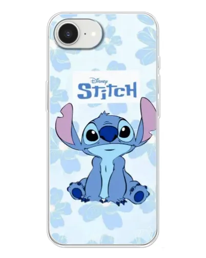 Чехол для iPhone 16e с картинкой «Stitch среди цветов» Чехол для iPhone 16e с картинкой «Stitch среди цветов»