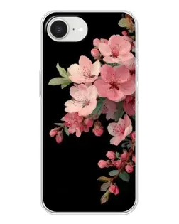 Чехол для iPhone 16e с картинкой «Розовая ветка сакуры»