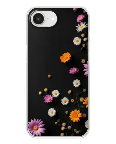 Чехол для iPhone 16e с картинкой «Цветочная композиция»