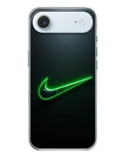 Чехол для iPhone 17 Air с картинкой «Неоновый контур Nike»