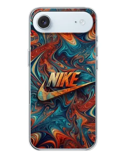 Чехол для iPhone 17 Air с картинкой «Nike в абстракции» Чехол для iPhone 17 Air с картинкой «Nike в абстракции»