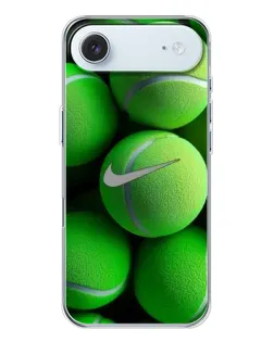 Чехол для iPhone 17 Air с картинкой «Теннисные мячи Найк»