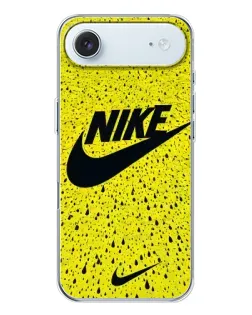 Чехол для iPhone 17 Air с картинкой «Желтый текстурный Nike»