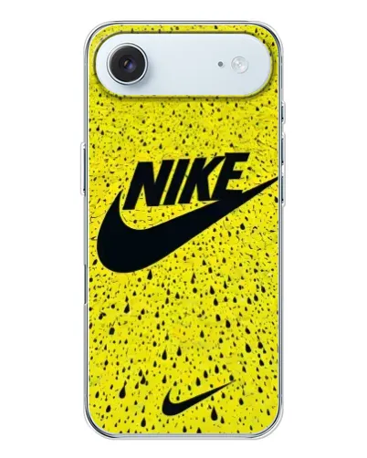 Чехол для iPhone 17 Air с картинкой «Желтый текстурный Nike» Чехол для iPhone 17 Air с картинкой «Желтый текстурный Nike»