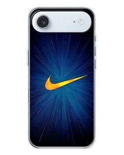 Чехол для iPhone 17 Air с картинкой «Синий пульс Nike»
