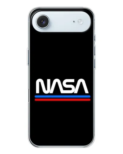 Чехол для iPhone 17 Air с картинкой «NASA — классика Red Blue»