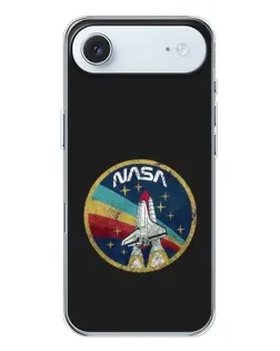 Чехол для iPhone 17 Air с картинкой «NASA — эмблема миссии»