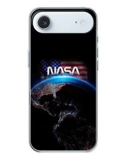Чехол для iPhone 17 Air с картинкой «Земля из космоса NASA»