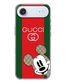 Чохол для iPhone 17 Air з картинкою «Gucci — смуги та Міккі»