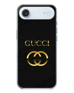 Чохол для iPhone 17 Air з картинкою «Золотий логотип Gucci»