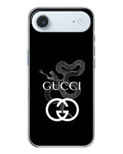 Чохол для iPhone 17 Air з картинкою «Gucci — срібна змія»