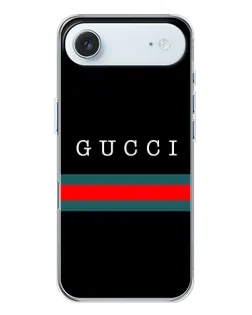 Чохол для iPhone 17 Air з картинкою «Gucci — червоний пояс»
