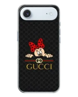 Чохол для iPhone 17 Air з картинкою «Мінні Маус Gucci — чорний»