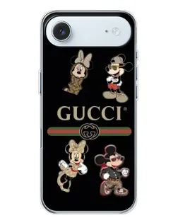 Чохол для iPhone 17 Air з картинкою «Gucci — герої Disney та монограма»