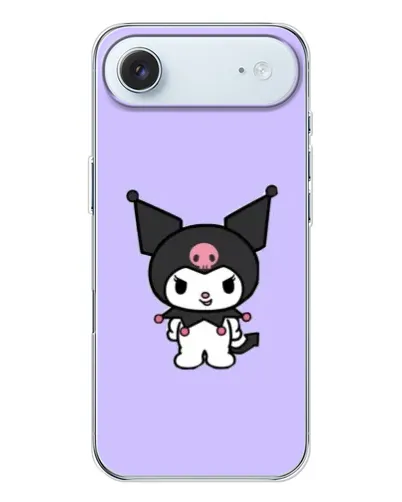 Чехол для iPhone 17 Air с картинкой «Kuromi — нежный фиолетовый»
