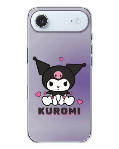 Чехол для iPhone 17 Air с картинкой «Kuromi — фиолетовый арт»