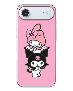 Чехол для iPhone 17 Air с картинкой «My Melody и Kuromi» Чехол для iPhone 17 Air с картинкой «My Melody и Kuromi»