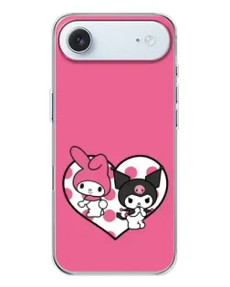 Чехол для iPhone 17 Air с картинкой «Kuromi и My Melody» Чехол для iPhone 17 Air с картинкой «Kuromi и My Melody»