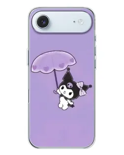 Чехол для iPhone 17 Air с картинкой «Kuromi с зонтиком» Чехол для iPhone 17 Air с картинкой «Kuromi с зонтиком»