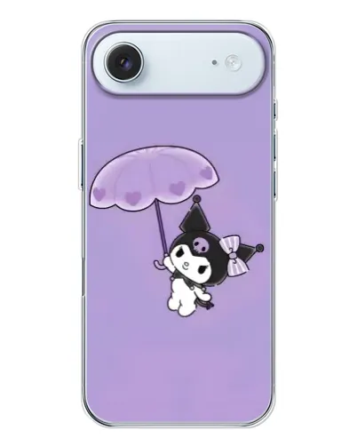 Чехол для iPhone 17 Air с картинкой «Kuromi с зонтиком»