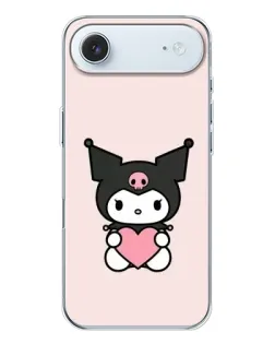 Чехол для iPhone 17 Air с картинкой «Kuromi и сердце» Чехол для iPhone 17 Air с картинкой «Kuromi и сердце»