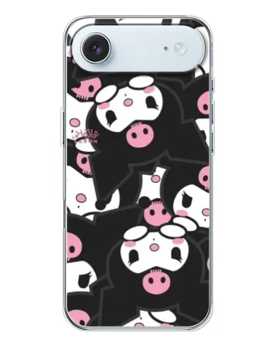 Чехол для iPhone 17 Air с картинкой «Паттерн голов Куроми»