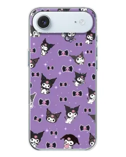 Чехол для iPhone 17 Air с картинкой «Kuromi — паттерн» Чехол для iPhone 17 Air с картинкой «Kuromi — паттерн»