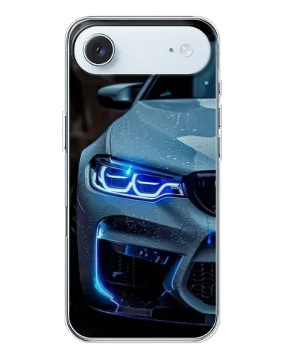 Чехол для iPhone 17 Air с картинкой «Взгляд BMW с синими фарами» Чехол для iPhone 17 Air с картинкой «Взгляд BMW с синими фарами»