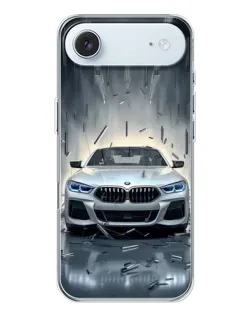 Чехол для iPhone 17 Air с картинкой «BMW в свете фар»