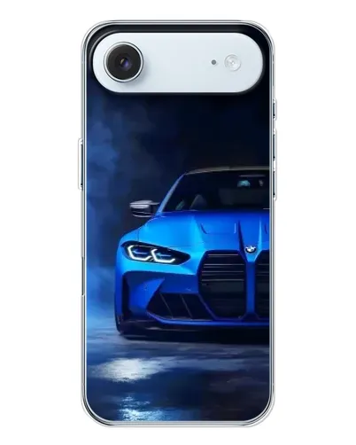 Чехол для iPhone 17 Air с картинкой «Голубая BMW M4» Чехол для iPhone 17 Air с картинкой «Голубая BMW M4»