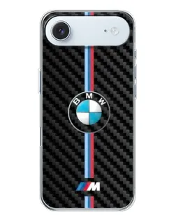 Чехол для iPhone 17 Air с картинкой «Эмблема BMW и карбон»
