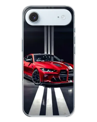 Чехол для iPhone 17 Air с картинкой «Красная BMW на дороге» Чехол для iPhone 17 Air с картинкой «Красная BMW на дороге»