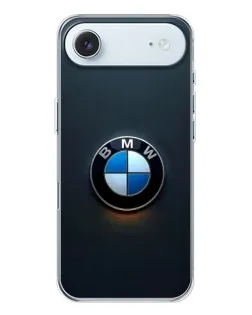 Чехол для iPhone 17 Air с картинкой «Логотип BMW — минимализм»