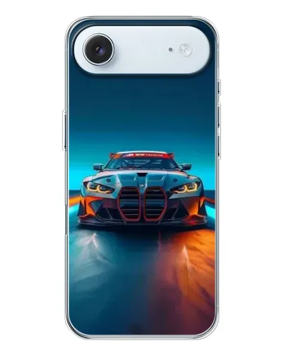 Чехол для iPhone 17 Air с картинкой «BMW — огни неона» Чехол для iPhone 17 Air с картинкой «BMW — огни неона»