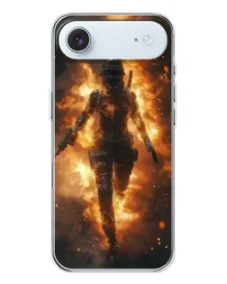 Чехол для iPhone 17 Air с картинкой «BMW — скорость в дожде»