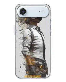Чехол для iPhone 17 Air с картинкой «PUBG — боец в пыли»