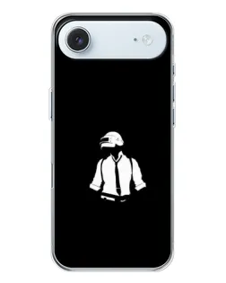 Чехол для iPhone 17 Air с картинкой «PUBG — белый шлем»