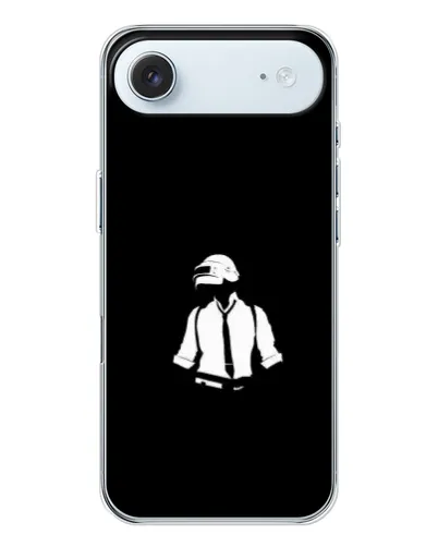 Чехол для iPhone 17 Air с картинкой «PUBG — белый шлем» Чехол для iPhone 17 Air с картинкой «PUBG — белый шлем»