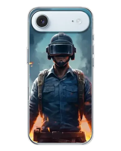 Чехол для iPhone 17 Air с картинкой «PUBG — реалистичный герой» Чехол для iPhone 17 Air с картинкой «PUBG — реалистичный герой»