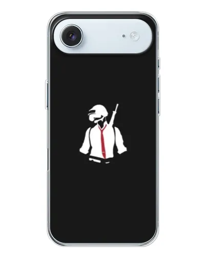 Чехол для iPhone 17 Air с картинкой «PUBG — силуэт воина» Чехол для iPhone 17 Air с картинкой «PUBG — силуэт воина»