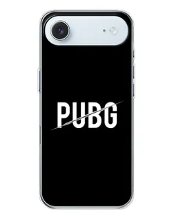 Чехол для iPhone 17 Air с картинкой «PUBG — белый логотип»