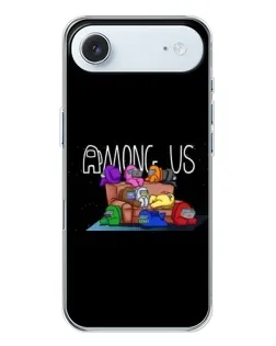Чехол для iPhone 17 Air с картинкой «Логотип Among Us» Чехол для iPhone 17 Air с картинкой «Логотип Among Us»