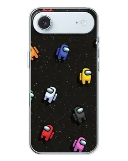 Чехол для iPhone 17 Air с картинкой «Космический паттерн Among Us» Чехол для iPhone 17 Air с картинкой «Космический паттерн Among Us»