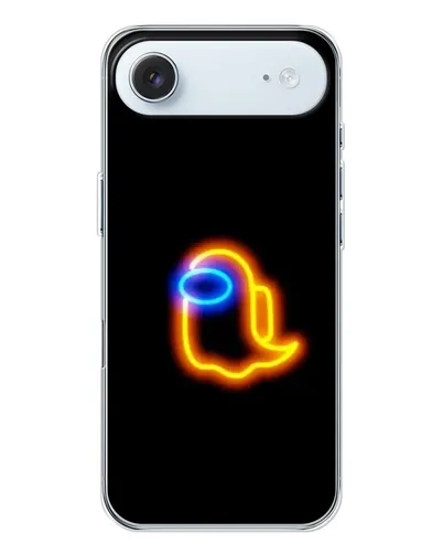 Чехол для iPhone 17 Air с картинкой «Among Us неоновое сияние»