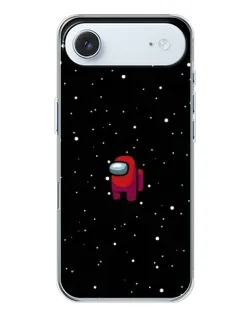 Чехол для iPhone 17 Air с картинкой «Красный Among Us»