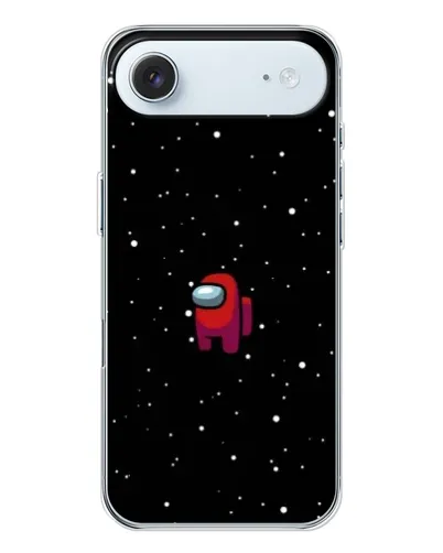 Чехол для iPhone 17 Air с картинкой «Красный Among Us»