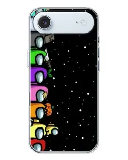 Чехол для iPhone 17 Air с картинкой «Команда Among Us»